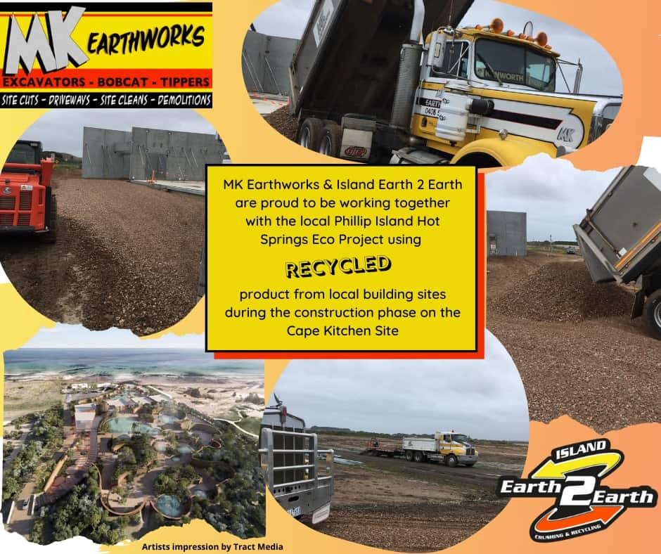 mk earthworks excavators