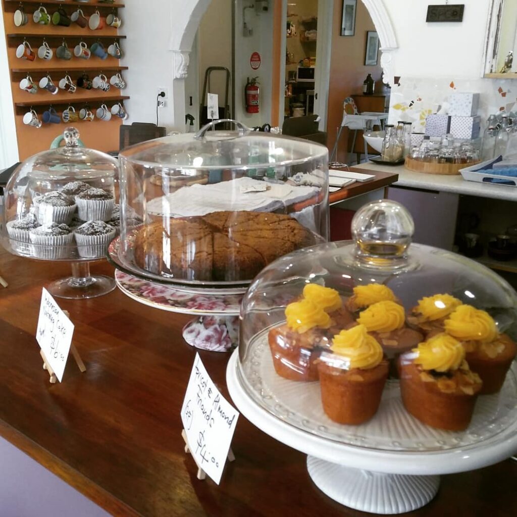 Small Planet Café Briagolong Vic is a vegetarian café that produces mouth watering cakes served with delicious coffee.